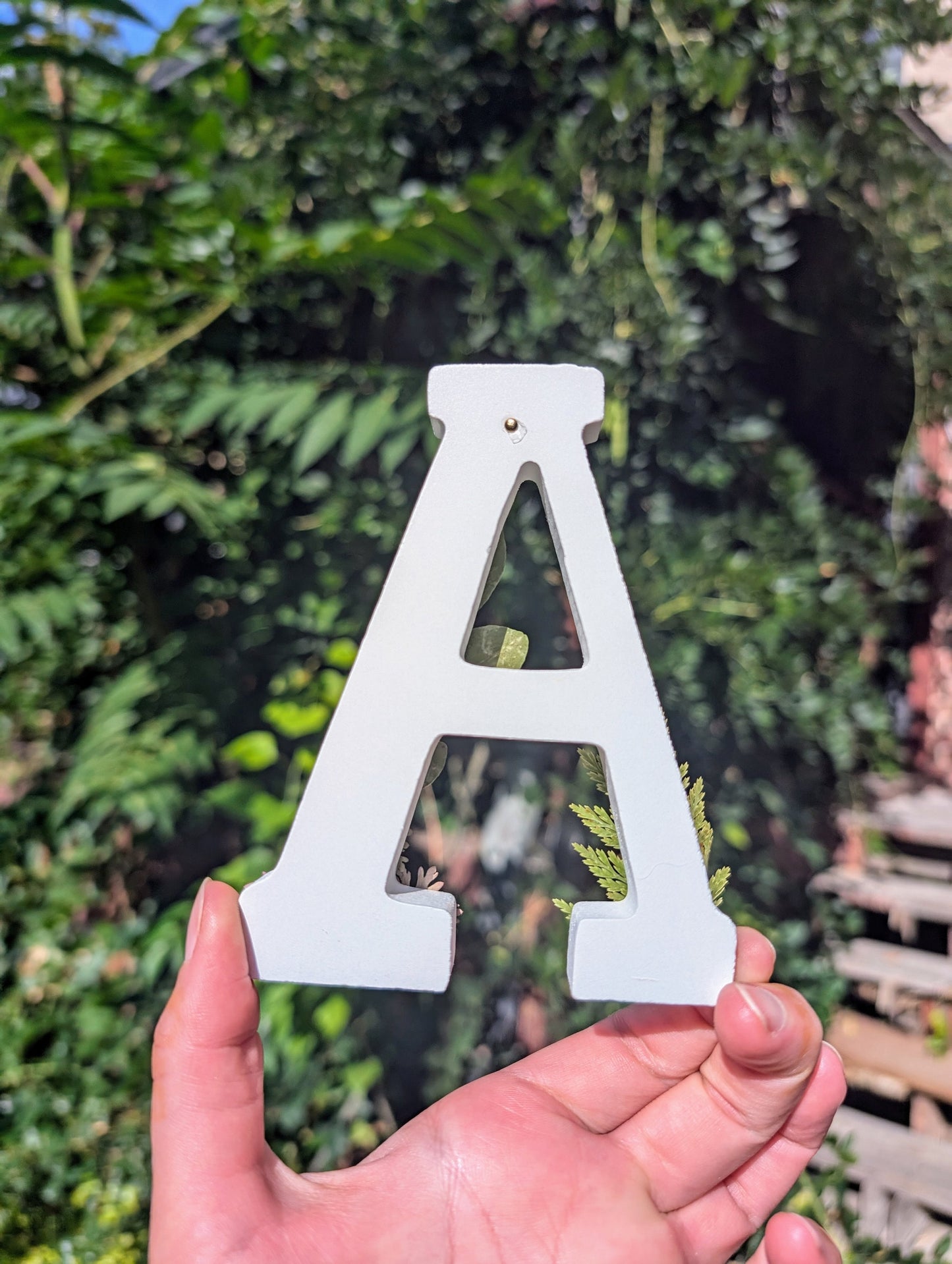 Greenery Wall Art - Alphabet Letter