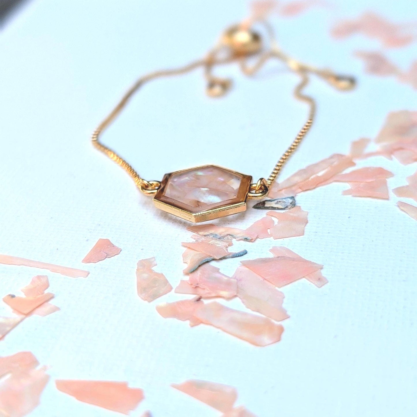 Subtle boho shell bracelet perfect for daily wear and gifting