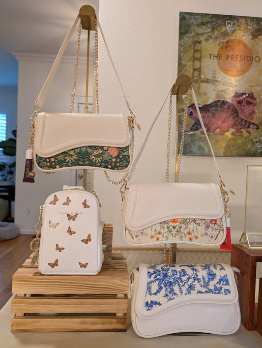 Decoupage Handbag: Boho Floral