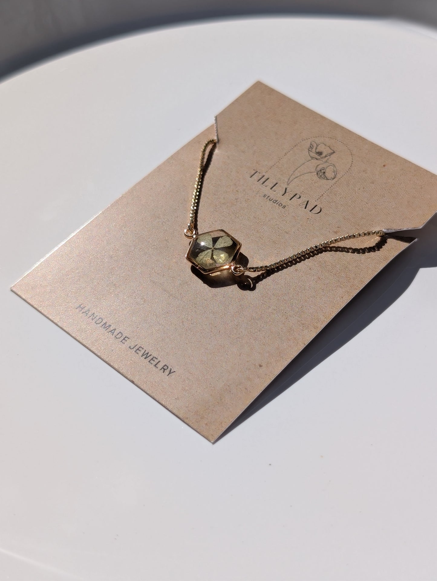 Authentic Four Leaf Clover Bracelet – 18K Gold Plated