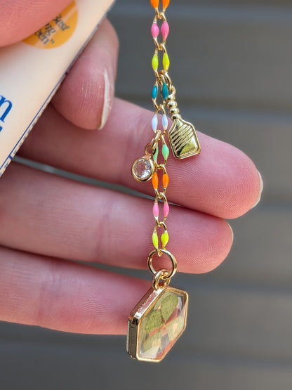 Mini Sunscreen with Pickleball Charm