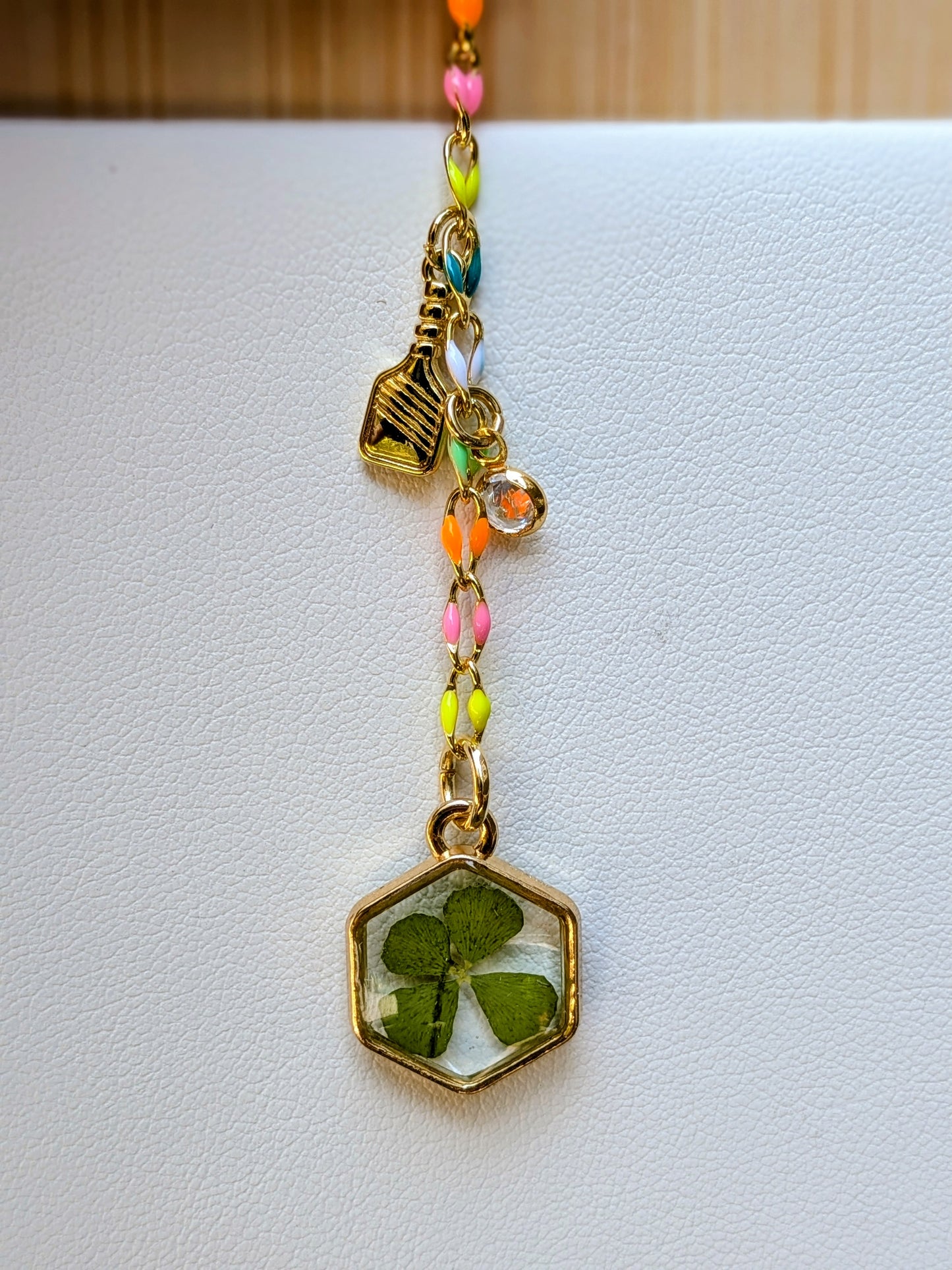 Mini Sunscreen with Pickleball Charm