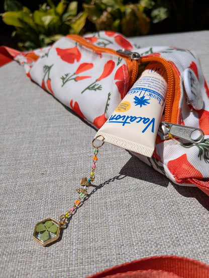 Mini Sunscreen with Pickleball Charm