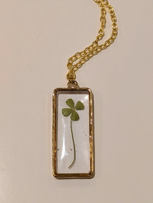 St Patricks Day Accessory Special Occasion Gift Wearable Keepsake Unique Nature Jewelry Talisman Necklace Job Seeker Talisman Athlete Good Luck Charm Outdoor Enthusiast Gift Gardener Present