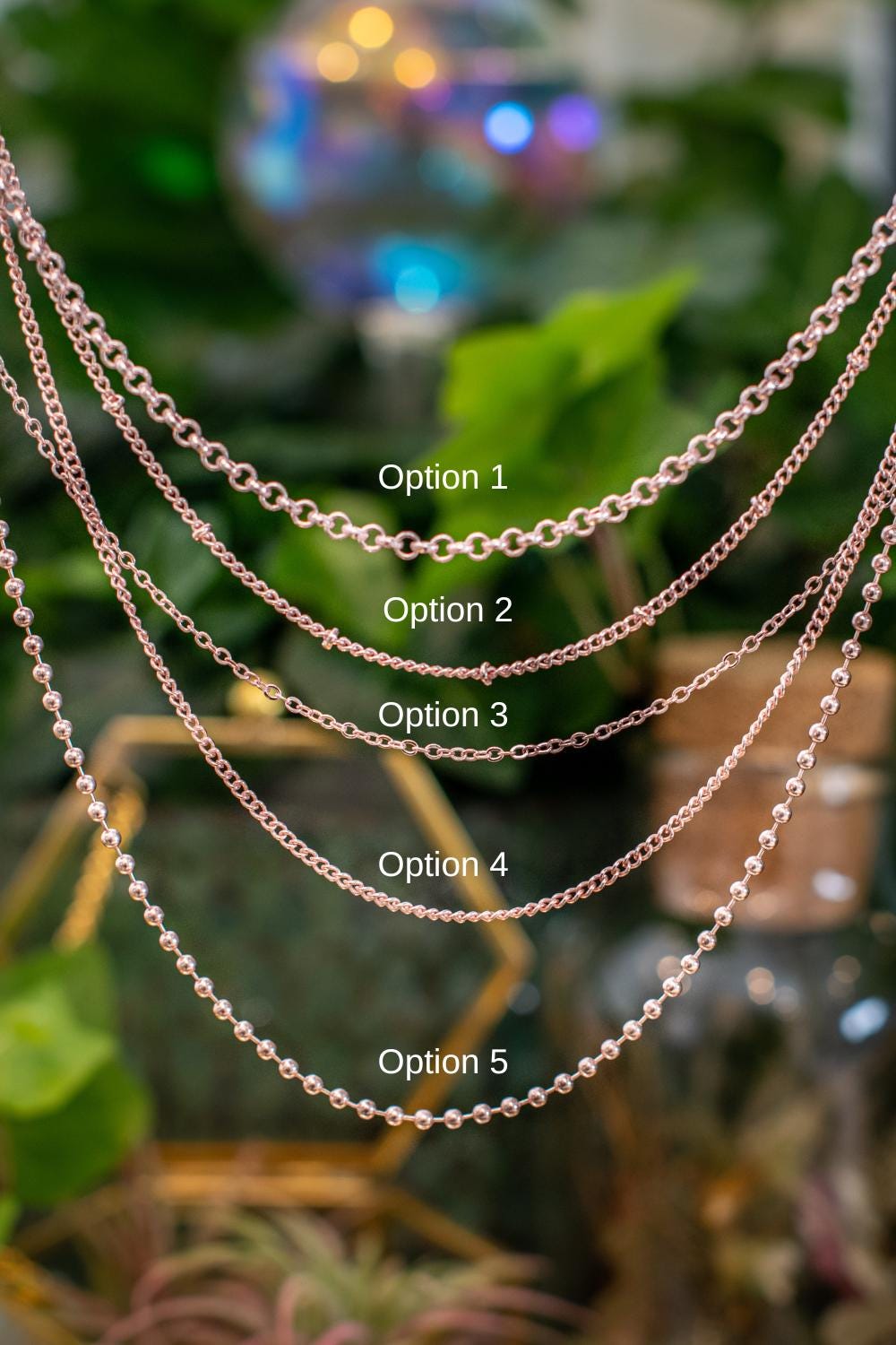 Real Four Leaf Clover Necklace Lucky Charm Necklace Good Luck Necklace Nature Jewelry Rose Gold Necklace Personalized Necklace Valentines Day Necklace Galentines Day Necklace