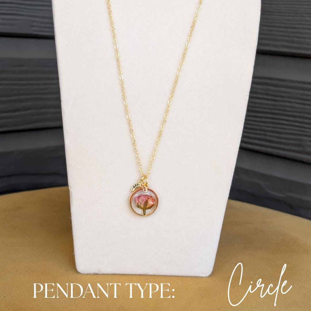 Gay Pride Jewelry Rainbow Chain Flower Pendant Pink Gold Brass Necklace Rose Bud Charm Accessory Gift Women Pride Month Present LGBTQ Gift