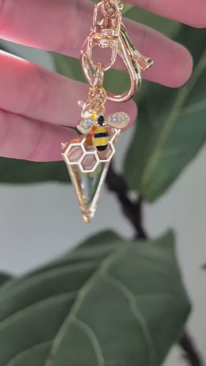 graduation good luck charm keychain real pressed flowers handmade floral keepsake positivity new beginnings students motivational gift